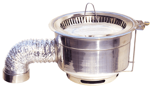 Thi công lắp đặt bếp lẩu nướng không khói than hoa | Inox Gia Long