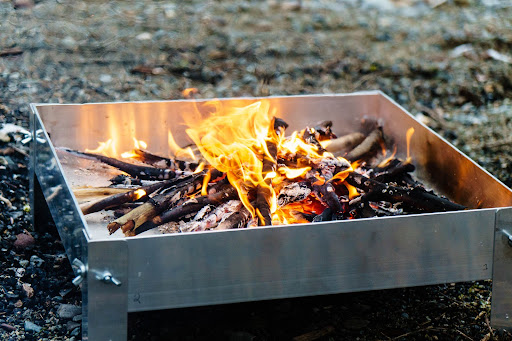 Cách làm bếp nướng than hoa không khói | Tự làm bếp nướng ngoài trời