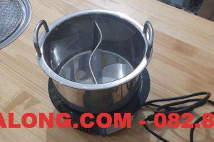 bếp lẩu cô đơn 2 ngăn